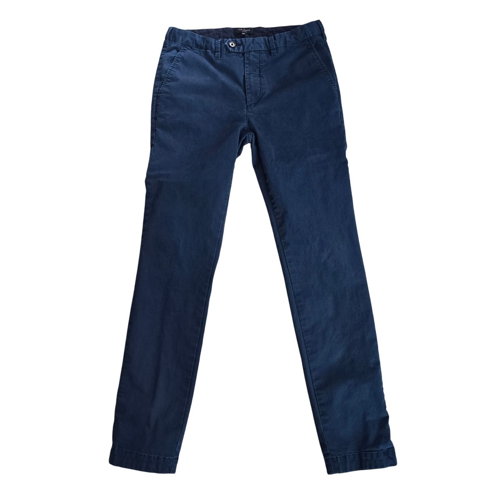 Ted‎ Baker London Men's Chino Pants Blue Casual Trousers Size 30
